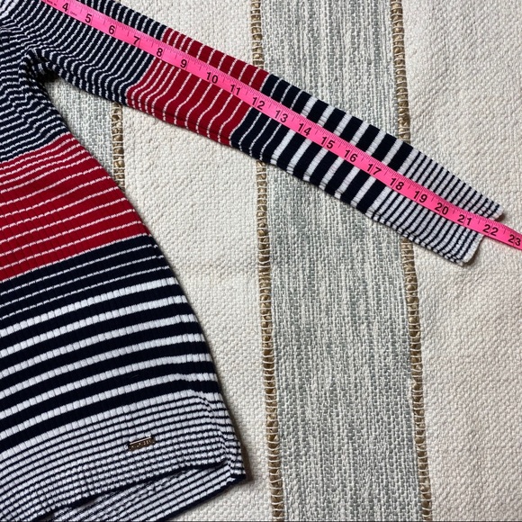 Tommy Hilfiger Striped Pullover Sweater Medium - Picture 6 of 7